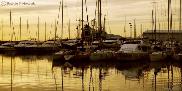 Gandía, vista del puerto