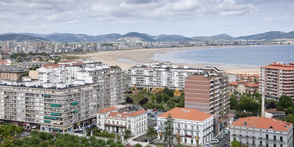 Laredo, vista de la playa