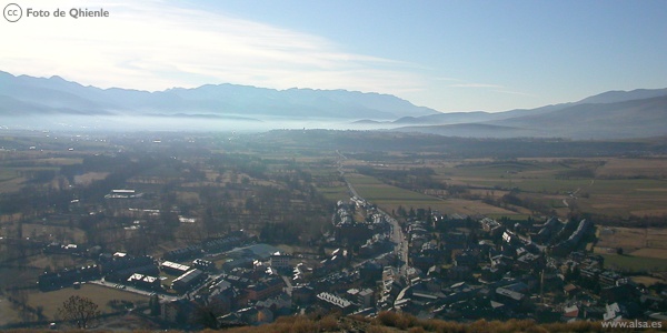 Llivia, vista panorámica de la ciudad
