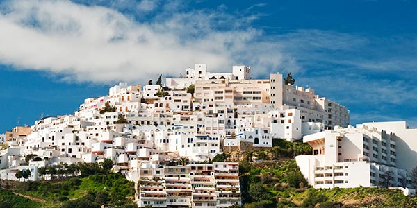 Mojacar, vista del pueblo de Mojacar