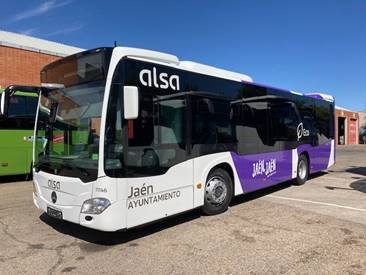 Nuevo bus del servicio urbano de Jaén