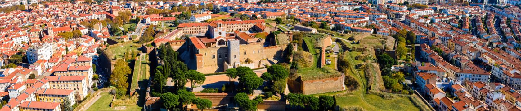 Palacio de los Reyes de Mallorca en Perpiñán