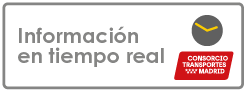 Enlace a la página de información en tiempo real del Consorcio Regional de Transportes de Madrid. Abre en ventana nueva